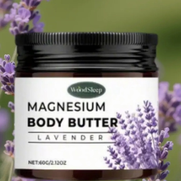 Magnesium Body Butter Lavender for Relaxation 12oz Jar NIB - Picture 2 of 11